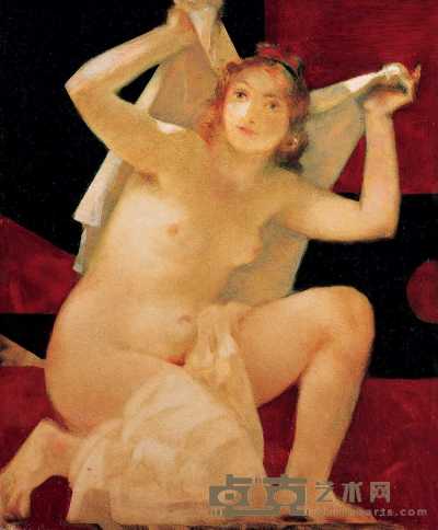 安德烈·梅尔尼科夫 1993年作 裸女 59.5×49.5cm